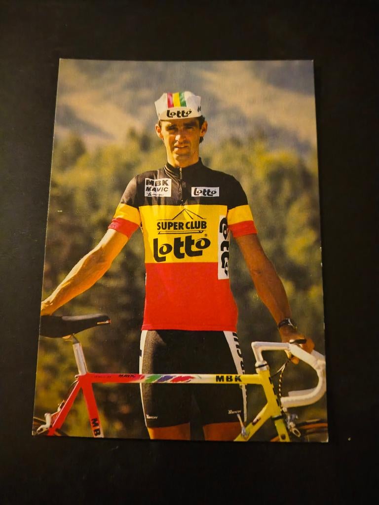 Wielerkaart Claude Criquielion (1991), Verzamelen, Ophalen, Nieuw, Poster, Plaatje of Sticker