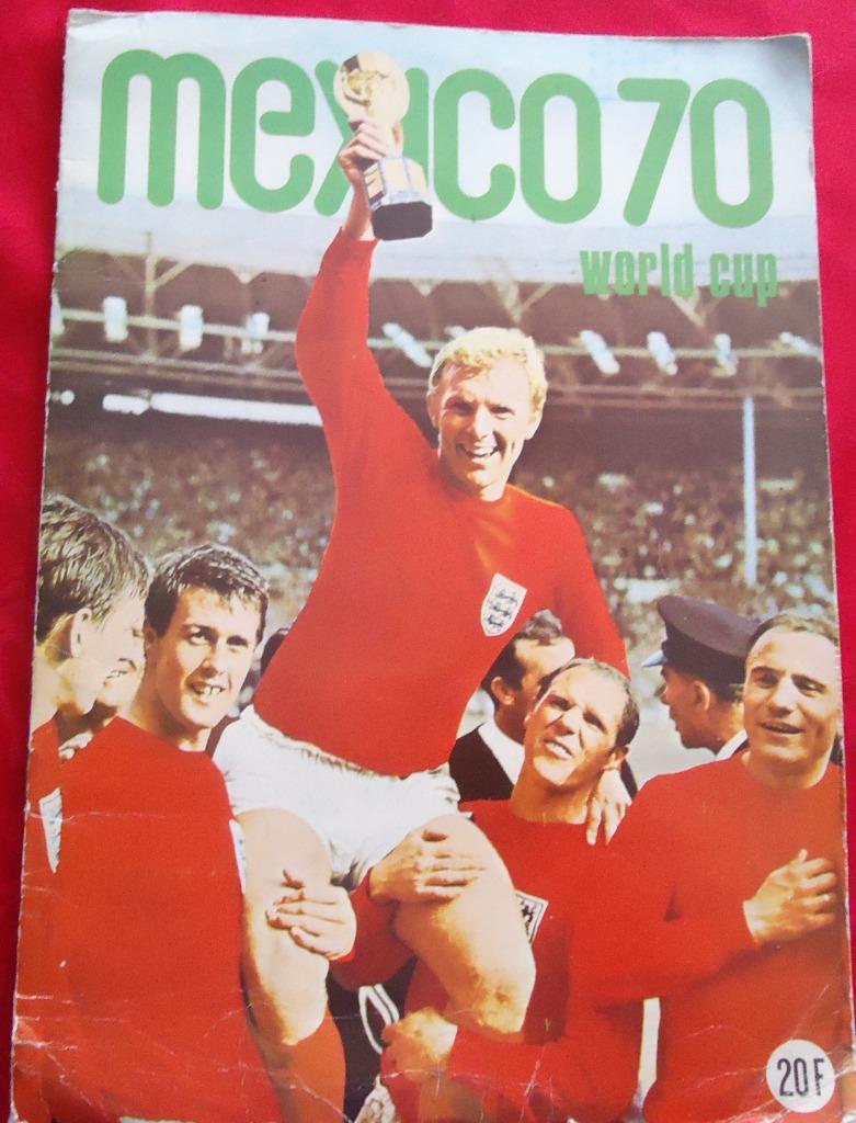 ALBUM D'IMPRESSIONS DE FOOTBALL COUPE DU MONDE MEXIQUE 70 se, Enlèvement ou Envoi