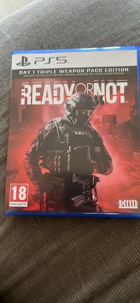 Ready or not ps5, Enlèvement, Comme neuf