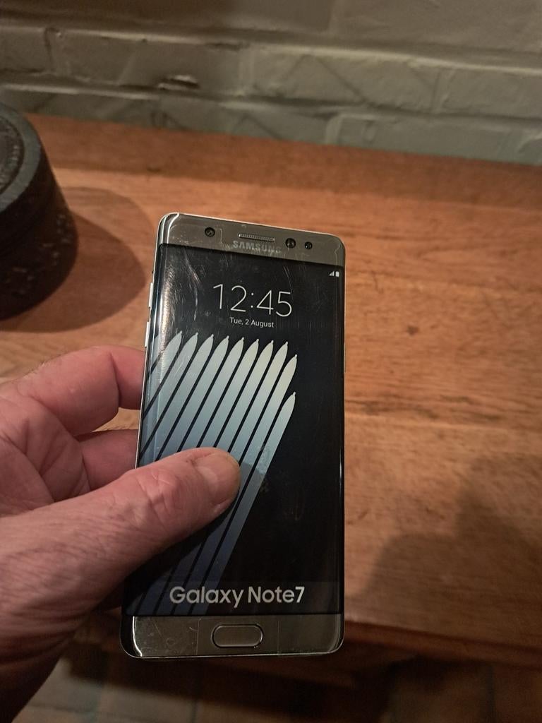 Démo du Samsung Galaxy Note 7 Silver, Télécoms, Téléphonie mobile | Samsung, Galaxy Note 2 à 9, Enlèvement ou Envoi, Sans abonnement