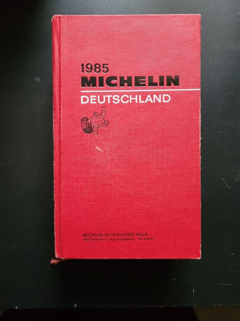 Michelin Gids Duitsland 1985 heel goed bewaard, Ophalen of Verzenden, Zo goed als nieuw