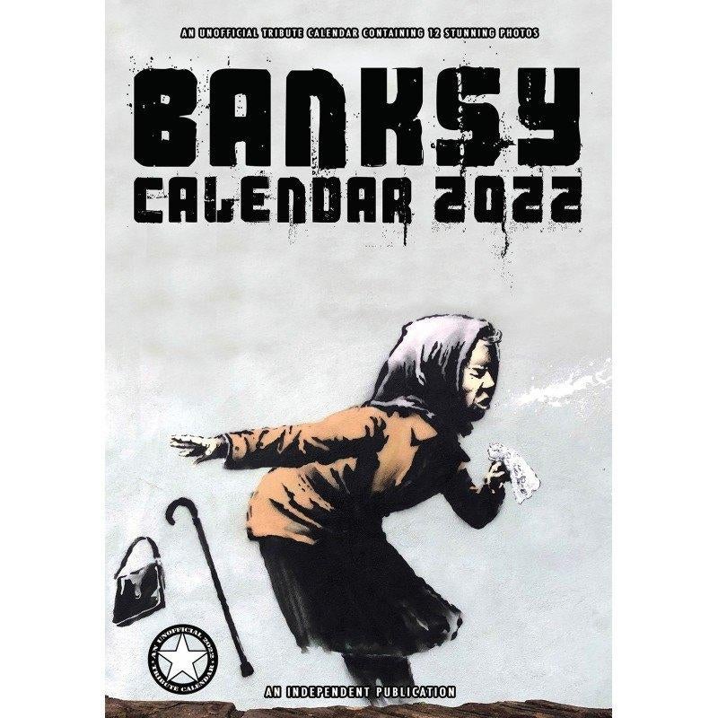 Calendrier Banksy 2022, Enlèvement ou Envoi, Calendrier annuel, Neuf