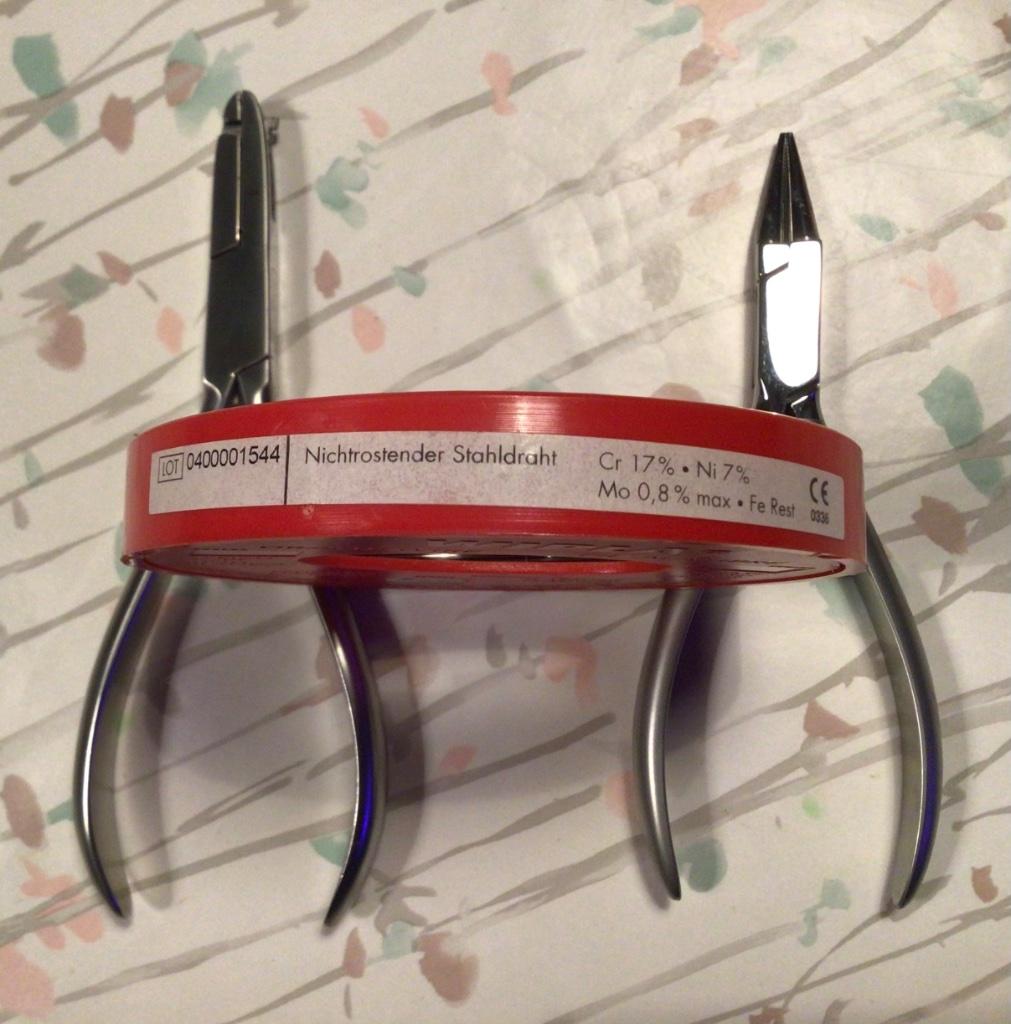 Pedicure/orthonyxie tangen + wipla wire, Ophalen of Verzenden