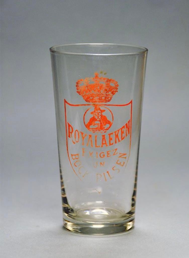 Zuurglas | Royalaeken Bruxelles, Verzamelen, Biermerken, Gebruikt, Ophalen of Verzenden