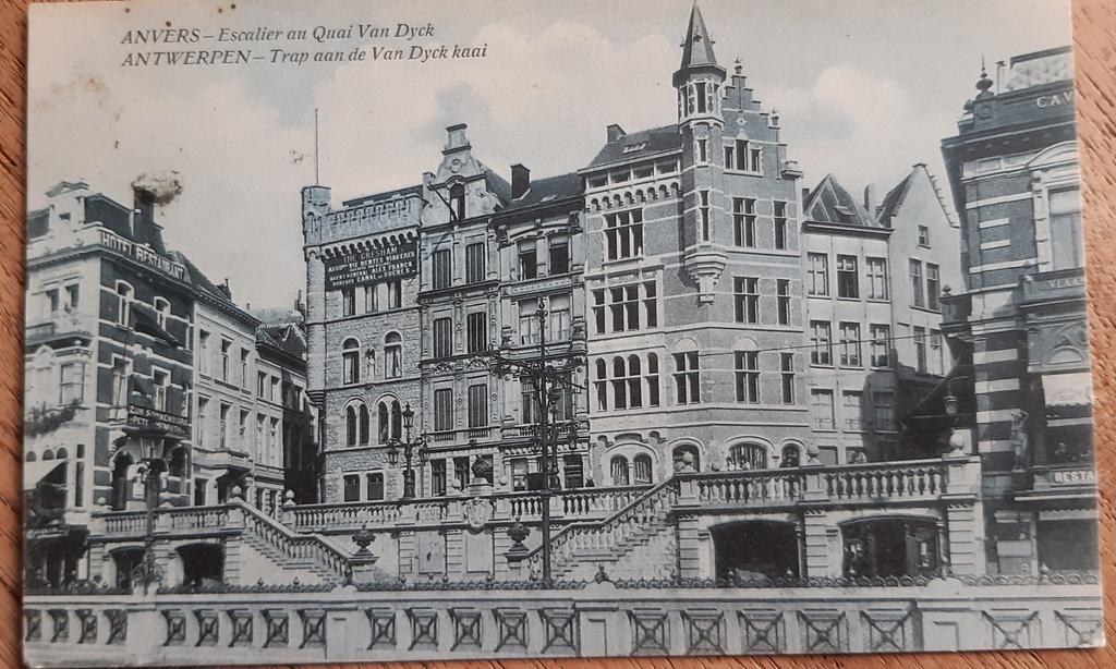 Anvers ANVERS TRAP ESCALIER QUAI VAN DYCK KAAI, Enlèvement ou Envoi