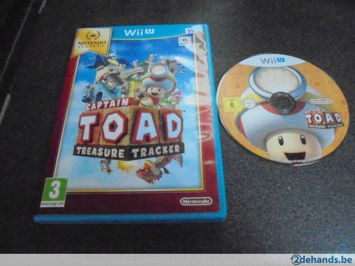 WII U Captain Toad Treasure Tracker (orig), Ophalen of Verzenden, Gebruikt