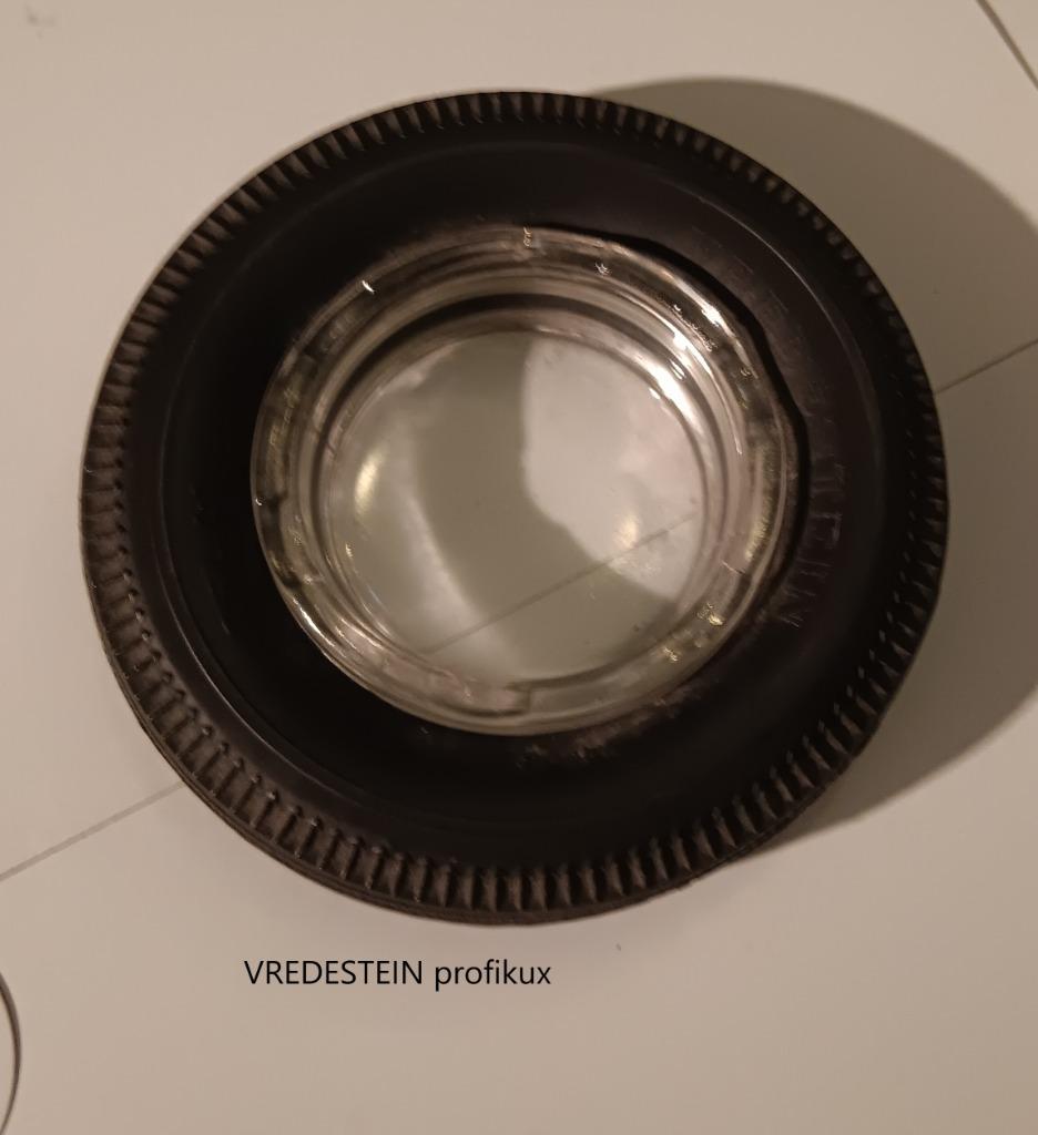 asbak in band vredestein profile, Verzamelen, Ophalen of Verzenden, Zo goed als nieuw, Asbak