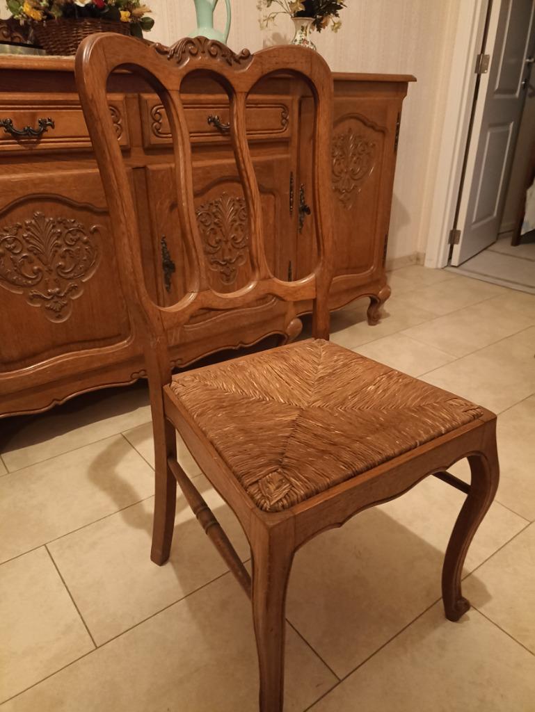 Salle à manger en chêne, Enlèvement, Comme neuf, 4 à 6 chaises