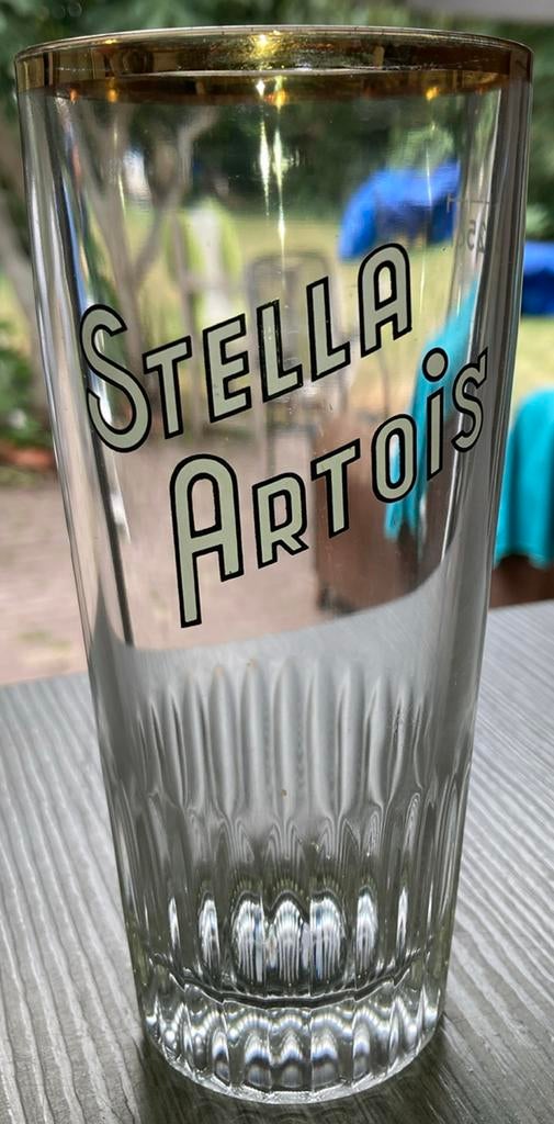 Stella Artois ribbel 25cl, Verzamelen, Glas en Drinkglazen, Ophalen of Verzenden