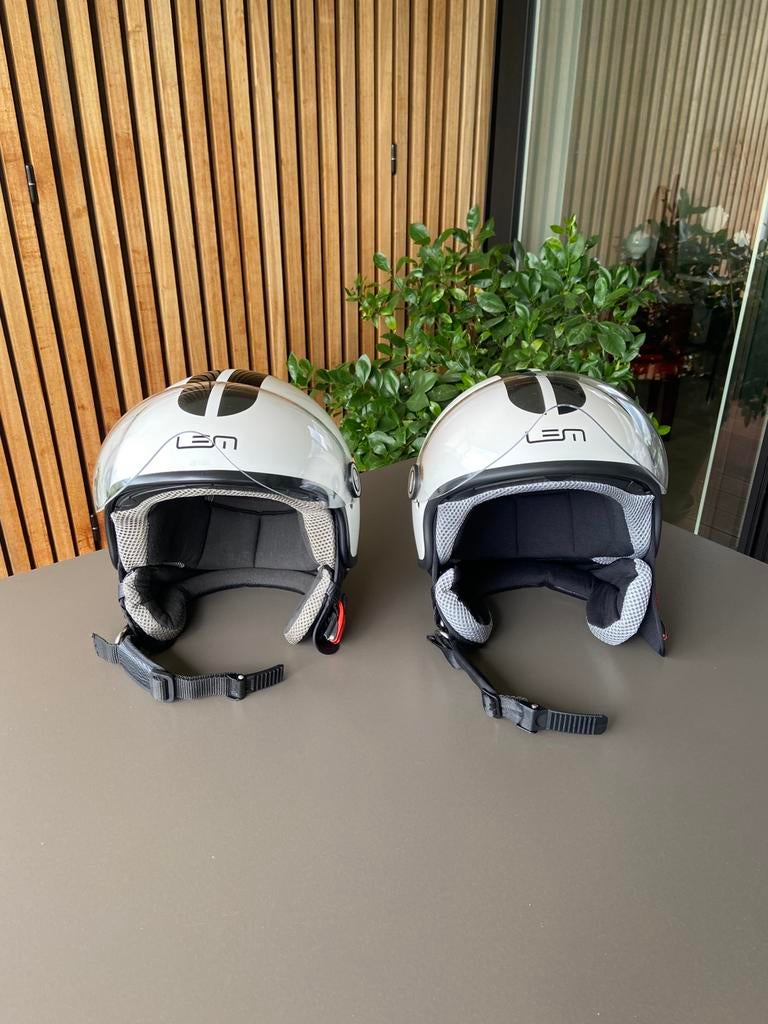 Helm(en) LEM Roger Retro, Vélos & Vélomoteurs, Enlèvement, Comme neuf, Overige merken