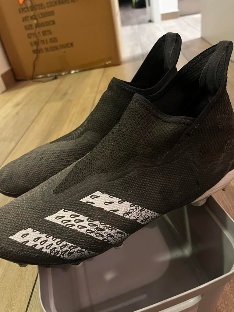 Addidas predator 20+ FH laceless 44EU, Sports & Fitness, Enlèvement, Utilisé, Chaussures