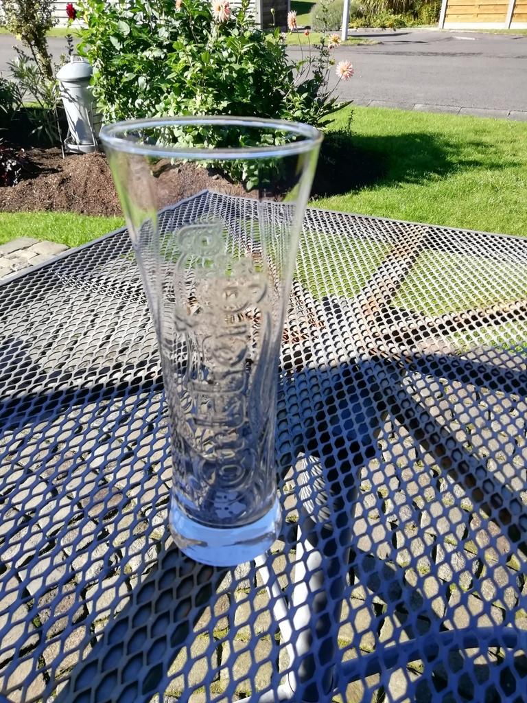 Bierglas 'Carlsberg', Ophalen of Verzenden, Zo goed als nieuw, Bierglas
