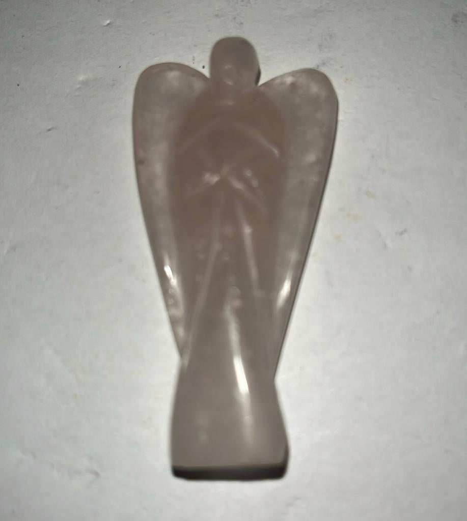 Rozenkwarts Bescherm Engel - 21gram - 58mm x 30mm x 12mm, Ophalen of Verzenden, Zo goed als nieuw