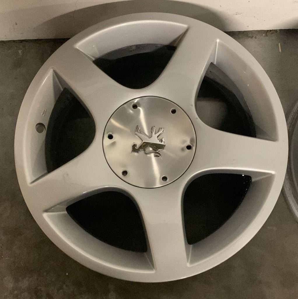 4 jantes Tacoma pour Peugeot 406 coupé, Auto's, Peugeot, Particulier, Te koop, Coupé