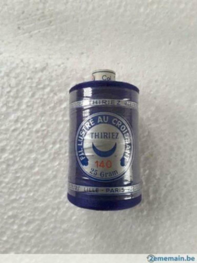 fil lustré au croissant Thiriez 140 - 25 gr., Enlèvement ou Envoi, Neuf, Fil ou Aiguille(s)