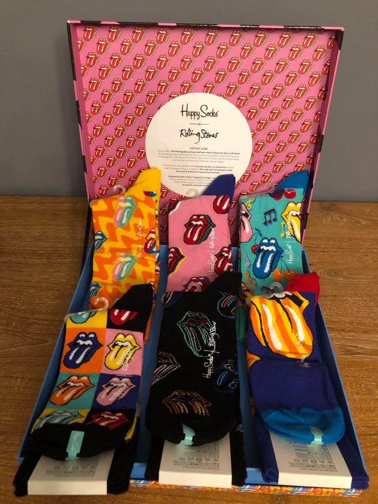 Rolling Stones Happy Socks box - NIEUW, Ophalen of Verzenden, Nieuw, Overige typen, Happy Socks