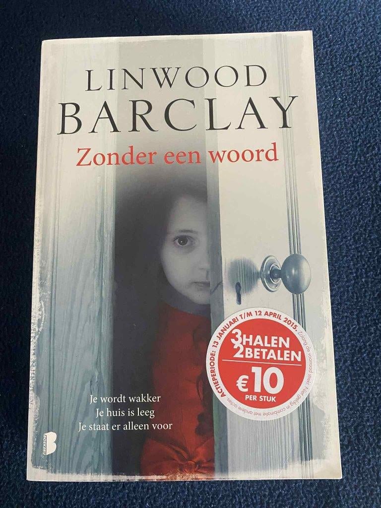 Boek - Barclay, Linwood - Zonder één woord, Boeken, Ophalen of Verzenden, Nieuw, Barclay, Linwood