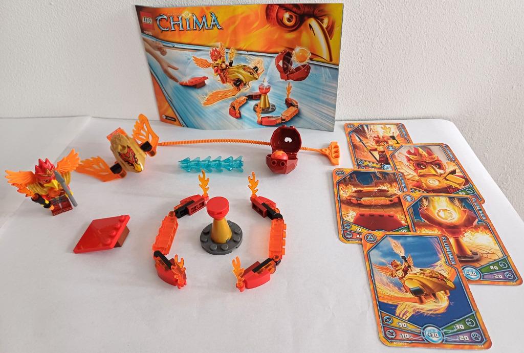 LEGO CHIMA 70155 — SPEEDORZ INFERNO PIT, Enlèvement, Utilisé, Lego