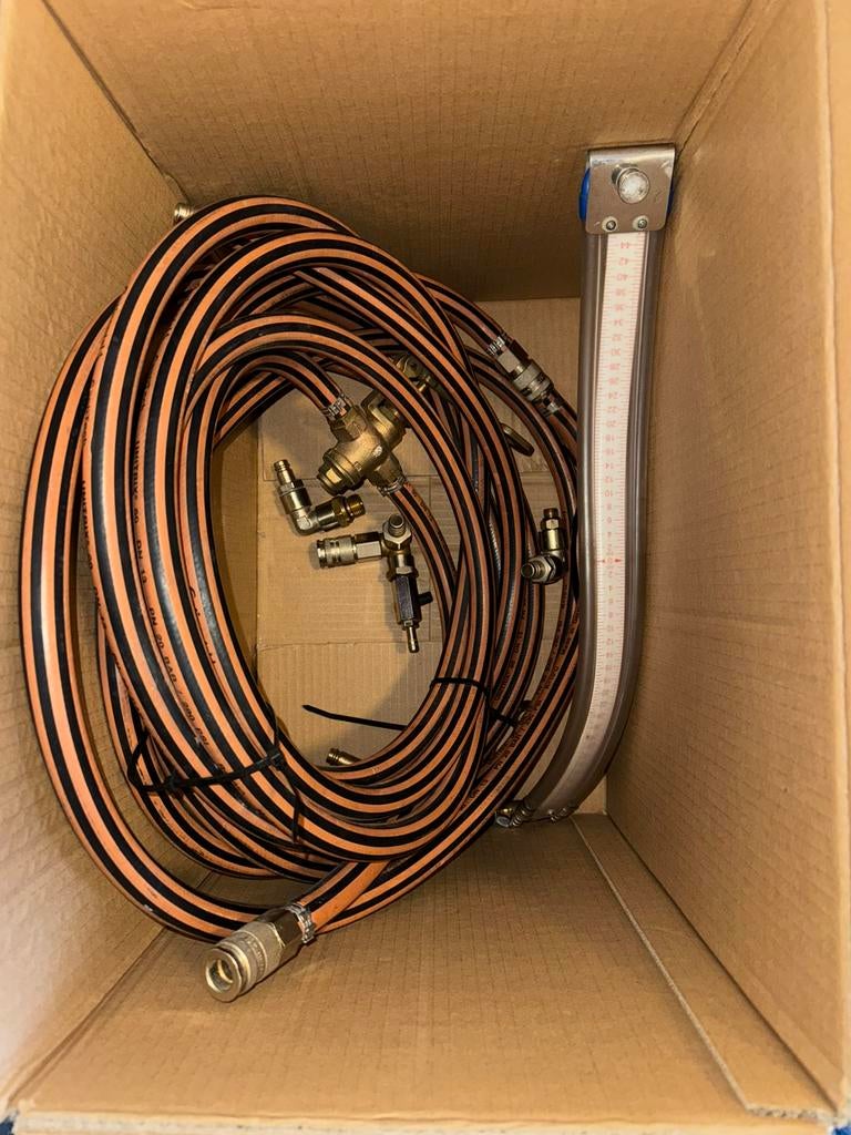 Gas Ontluchter & Manometer & T sleutel set, Ophalen of Verzenden