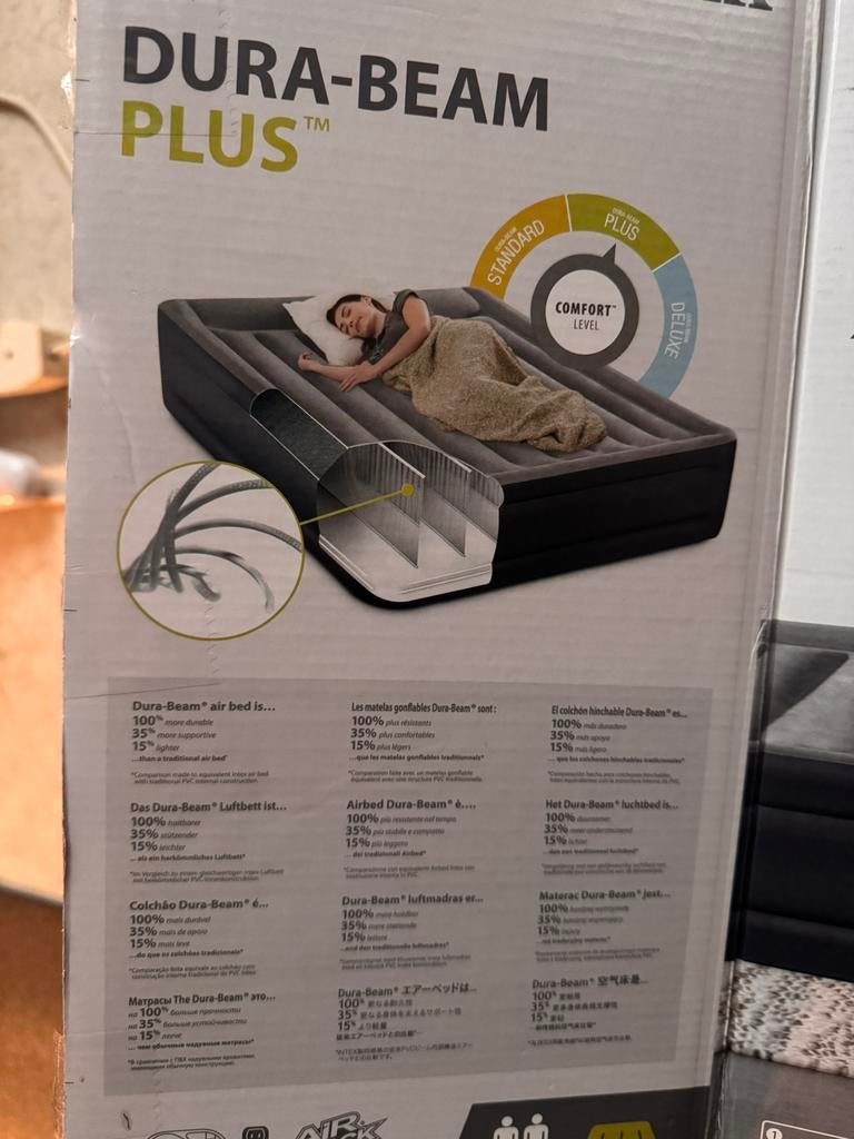 Intex Matras 2 personen, Ophalen, Nieuw