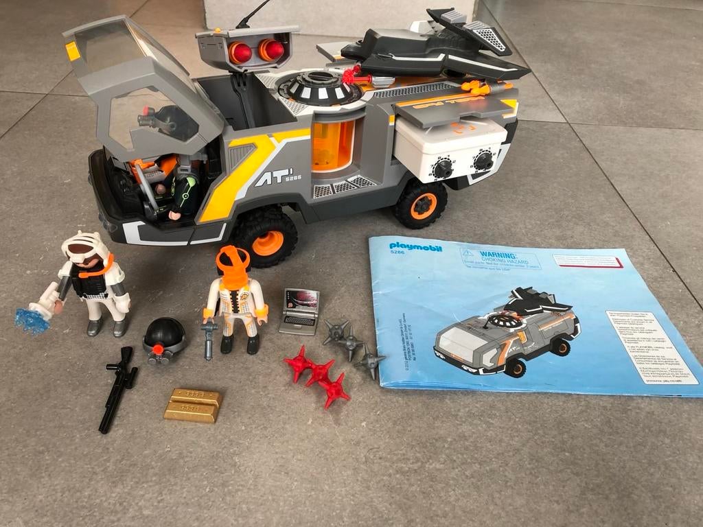 Playmobil camion des agents secrets (5286), Enfants & Bébés, Jouets | Playmobil, Enlèvement, Comme neuf, Ensemble complet