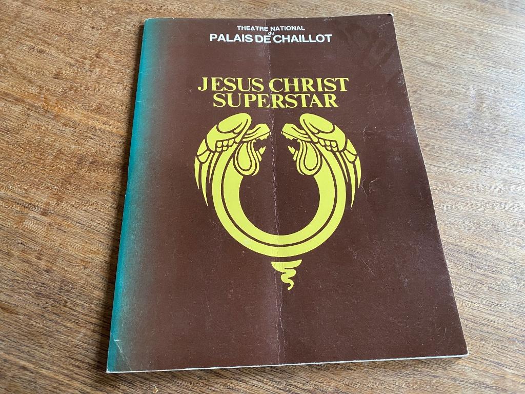 Jésus Christ Superstar Théatre National du Palais Chaillot c, Verzamelen, Verzenden, Gebruikt, Poster, Artwork of Schilderij