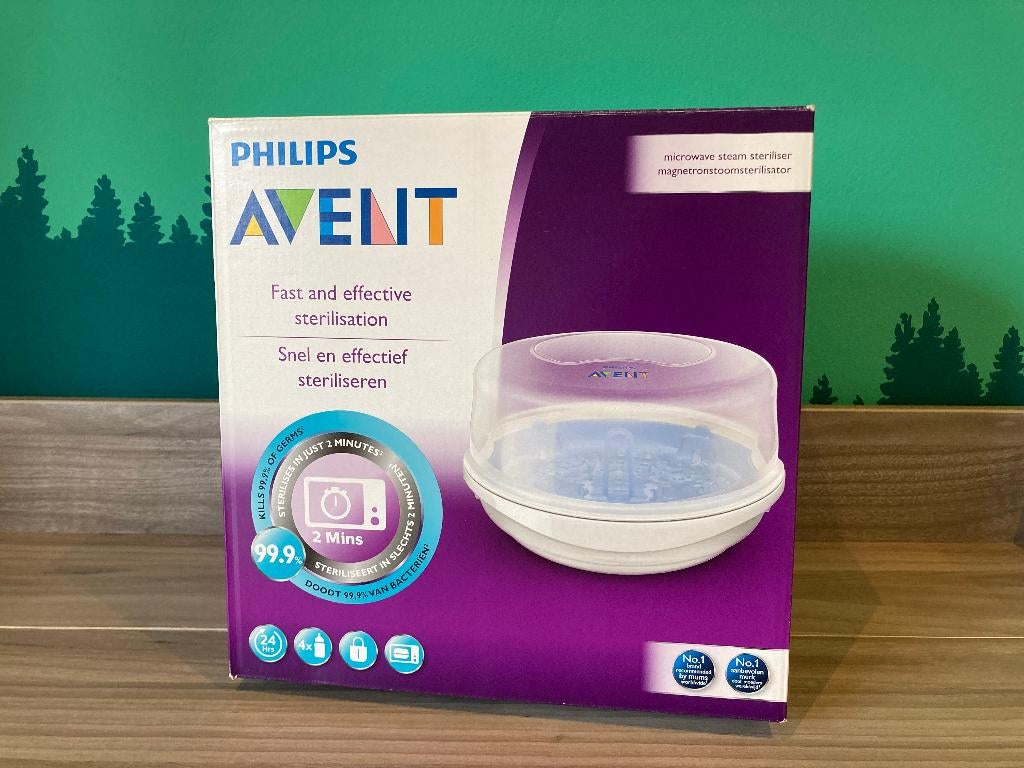 Sterilisator Philips Avent, Kinderen en Baby's, Babyvoeding en Toebehoren, Ophalen, Zo goed als nieuw, Sterilisator