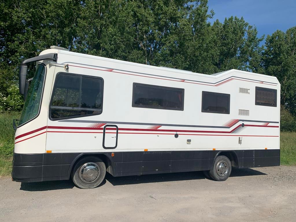 Grote camper renault midliner, 7 tot 8 meter, Particulier, Koelkast, Tot en met 4