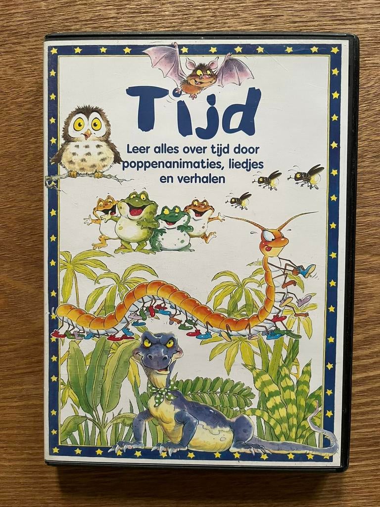 DVD Tijd, Cd's en Dvd's, Dvd's | Kinderen en Jeugd, Alle leeftijden, Ophalen of Verzenden, Zo goed als nieuw, Educatief