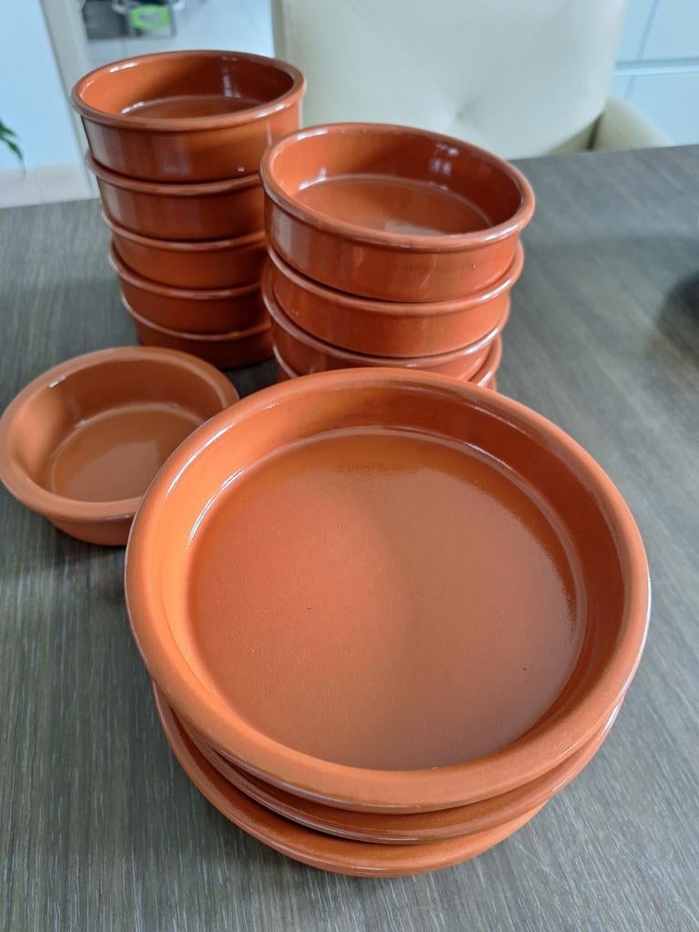 Pots à tapas ignifuges, Enlèvement, Comme neuf