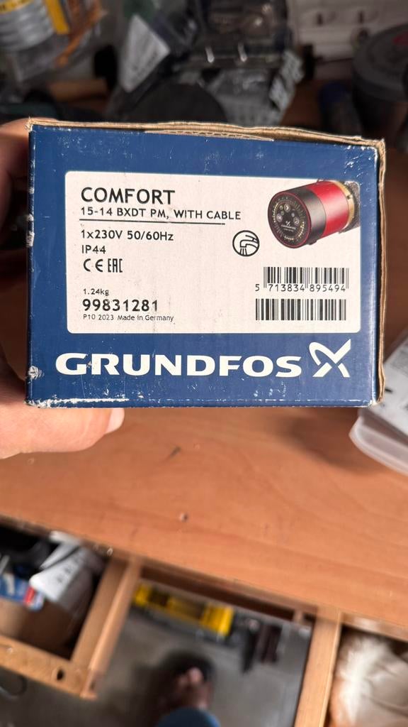 Grundfos pomp, Enlèvement, Neuf, Chaudière CC ou Chaudière combinée