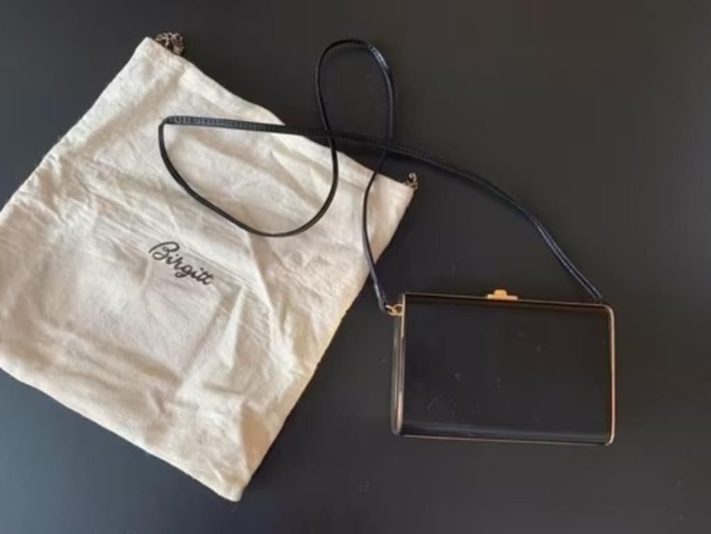 Pochette ou sac à main vintage -, Enlèvement, Noir