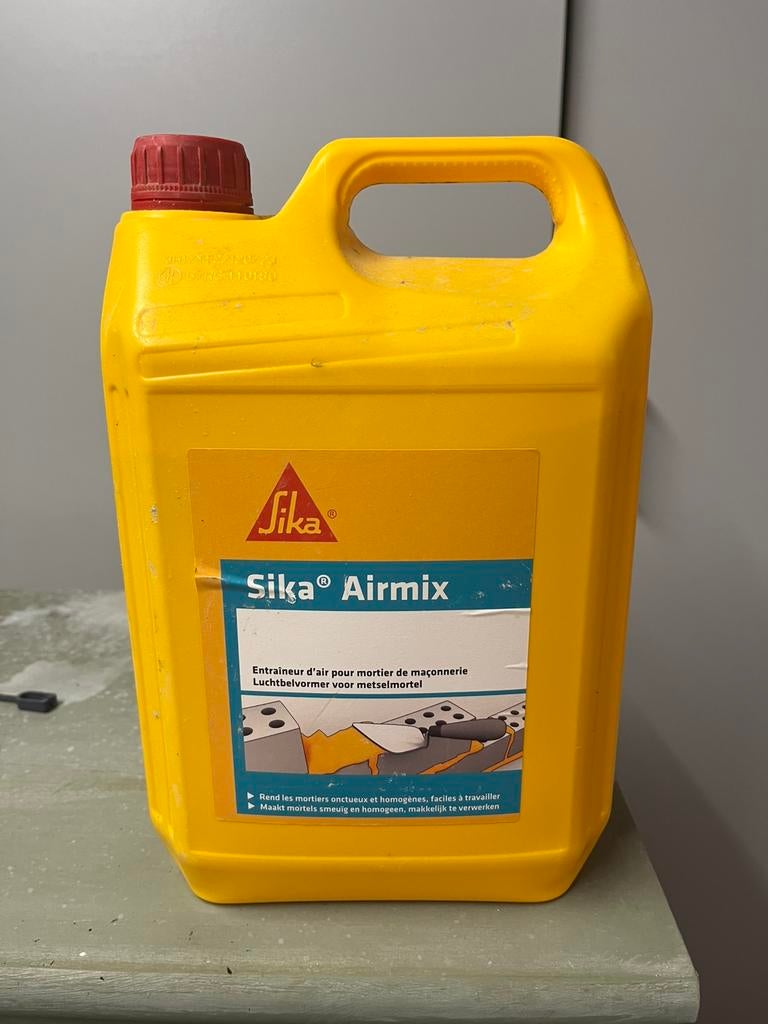 Sika Airmix (luchtbelvormer), Bricolage & Construction, Enlèvement