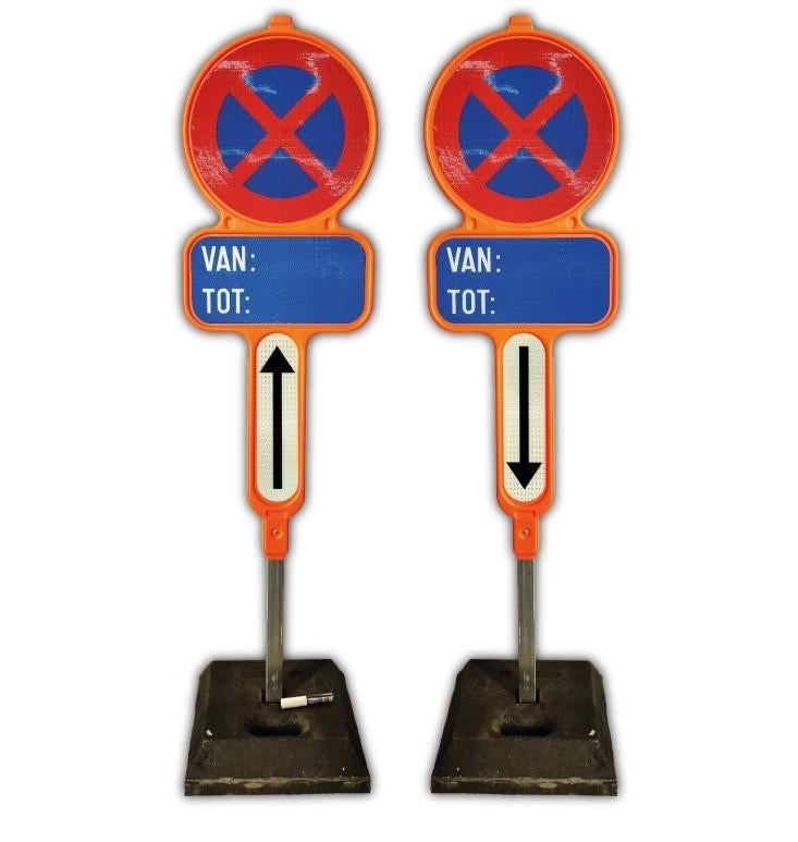 Parkeerborden te huur, Doe-het-zelf en Bouw, Ophalen, Gebruikt
