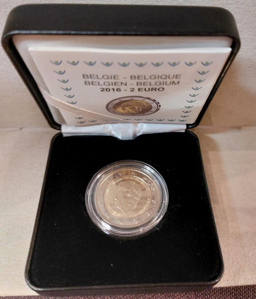 2 euros Belgium 2016 Child Focus Proof dans l'étui, Timbres & Monnaies, Envoi, Belgique, 2 euros