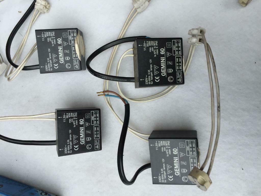 Lots de 4 transfos Gemini 60, Ophalen of Verzenden, Gebruikt