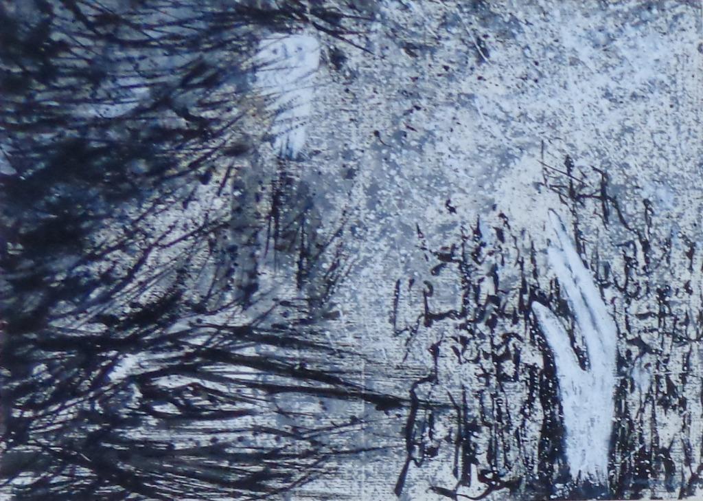 JAN VAERTEN / HAND + UIL / ORIGINEEL WERK / 50x65cm / SIG, Ophalen of Verzenden