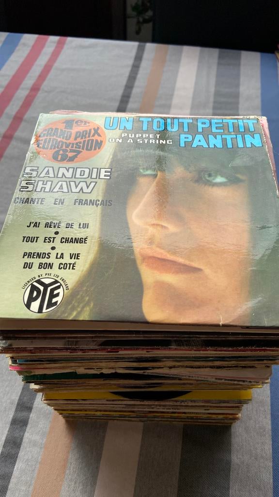 Vinyles 45 tours, Gebruikt