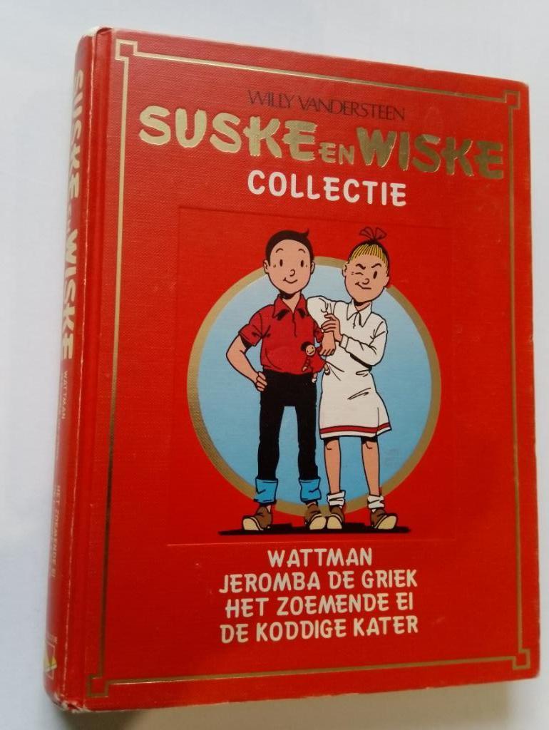 Suske en Wiske collectie Wattman, Jeromba de Griek , ..., Meerdere stripboeken, Ophalen of Verzenden, Gelezen, Vandersteen