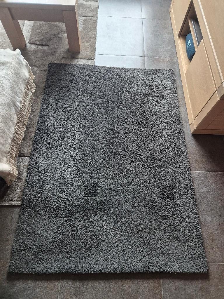 GRATIS OP TE HALEN: SHAGGY TAPIJT, 150 à 200 cm, Gris, 100 à 150 cm, Enlèvement