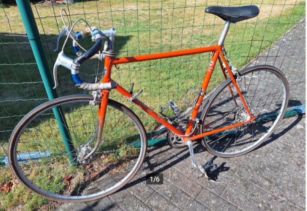 Retro fiets Leopard op te maken, Fietsen en Brommers, Ophalen, Gebruikt