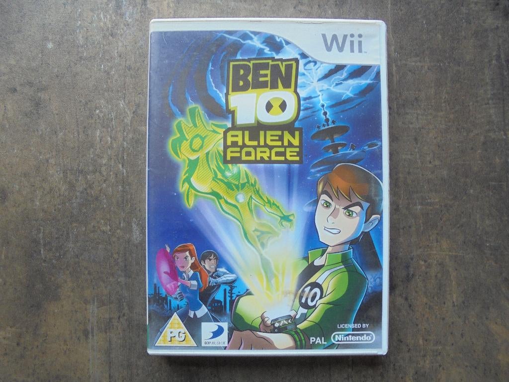 Ben 10 Alien Force voor Wii (zie foto's), Games en Spelcomputers, Games | Nintendo Wii, Avontuur en Actie, Gebruikt, 1 speler