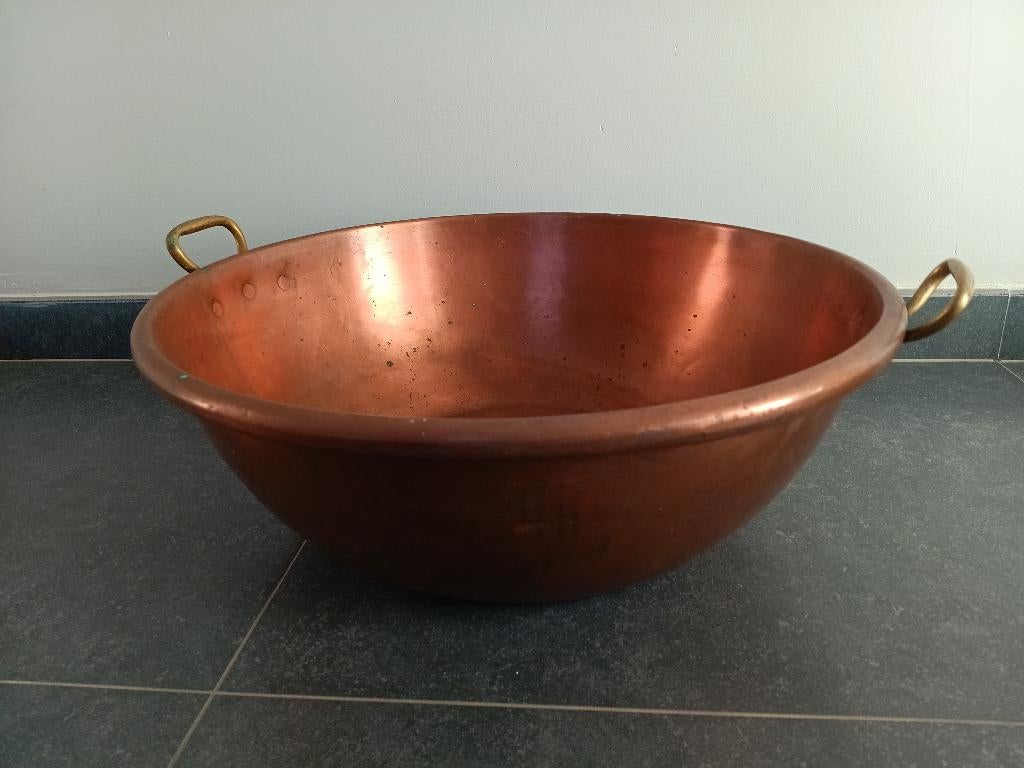 Bassine à confitures en cuivre, Enlèvement, Cuivre