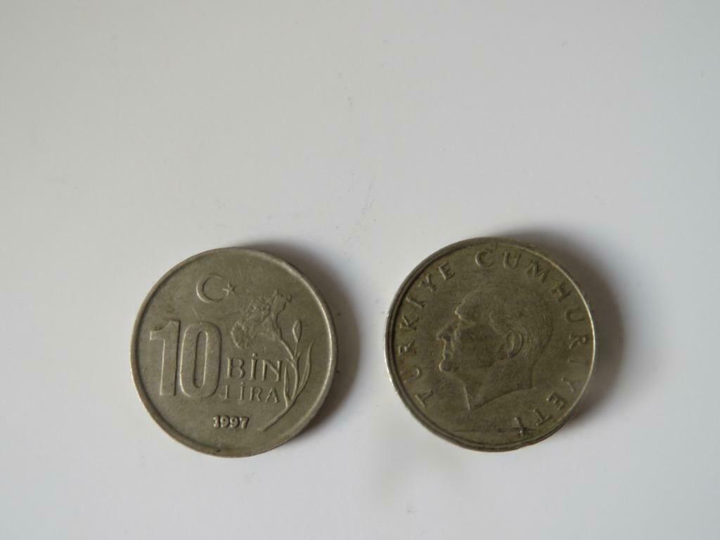 Tunesie en Turkije munten zie beschrijving, Ophalen of Verzenden, Losse munt