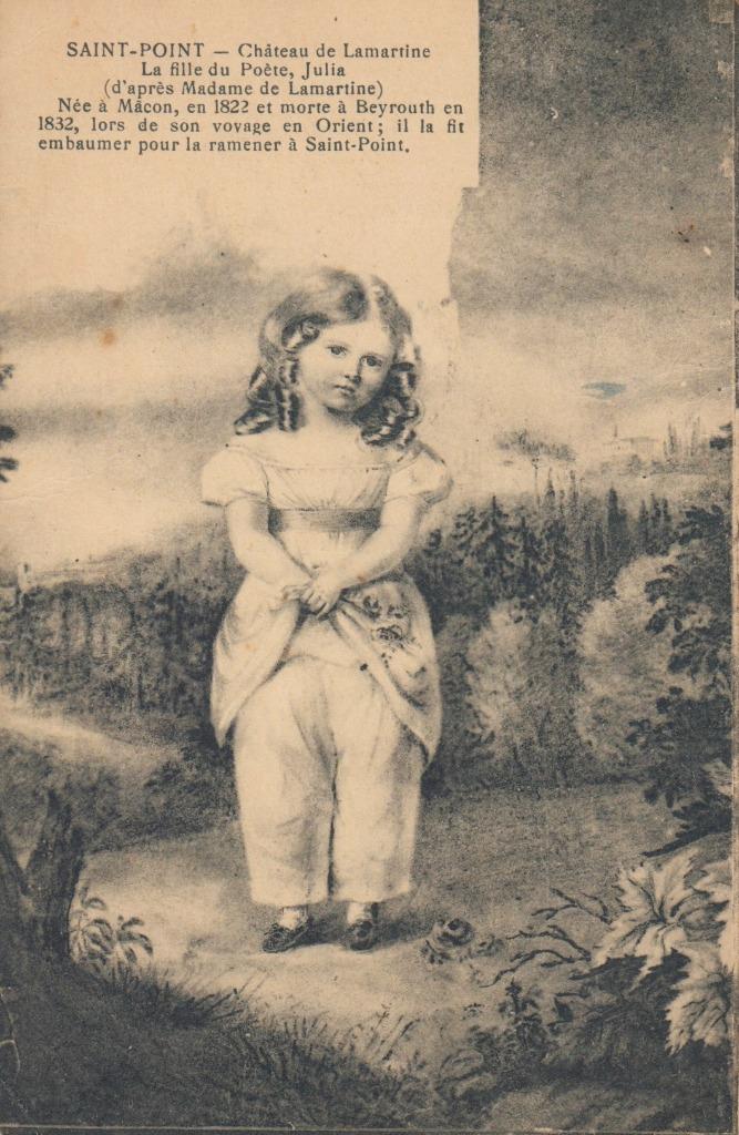 FRANCE - Saint-Point : La Fille du Poète, Julia, Envoi, Affranchie, France