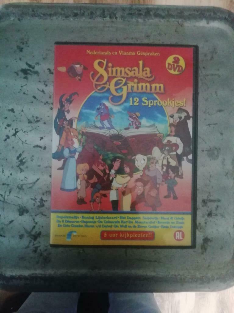 2 DVDs Simsala Grimm, Alle leeftijden, Ophalen of Verzenden, Boxset