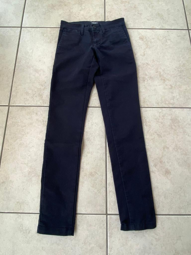 Jeansbroek Carhartt maat 26, Enlèvement ou Envoi, Carhartt, W32 (confection 46) ou plus petit, Porté