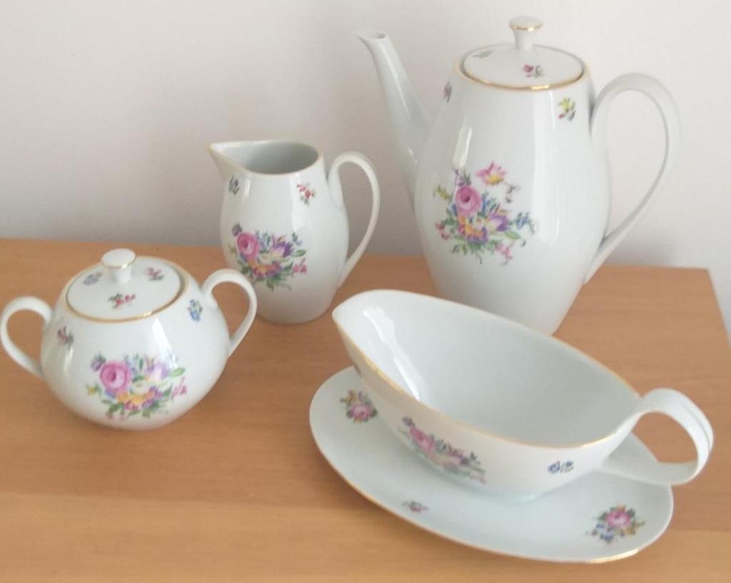 Pièce de forme porcelaine THUN CZECHOSLOVAKIA, Verzamelen, Ophalen, Gebruikt, Porselein, Overige typen