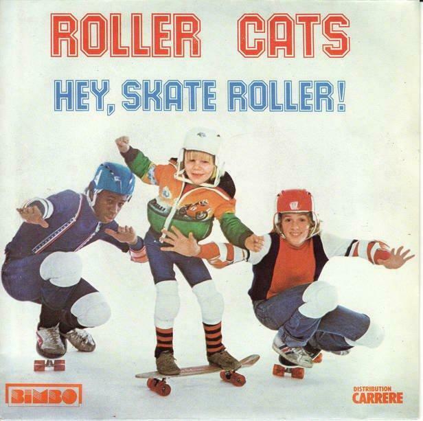 vinyl 45 t - roller cats : hey, skate roller ! (1977), Enlèvement ou Envoi, Autres formats