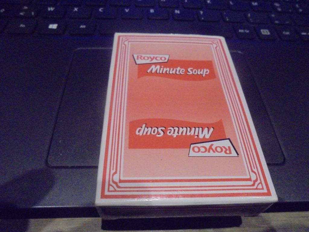 Royco minute soup, Collections, Enlèvement ou Envoi, Comme neuf, Carte(s) à jouer